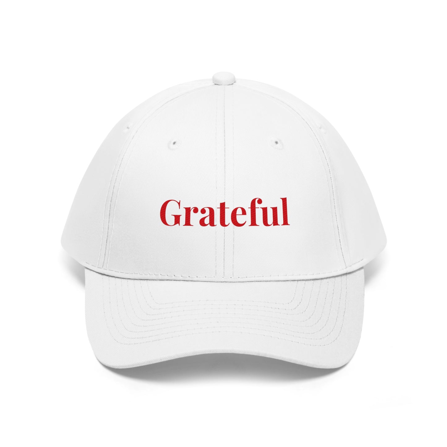 Grateful Unisex Twill Hat