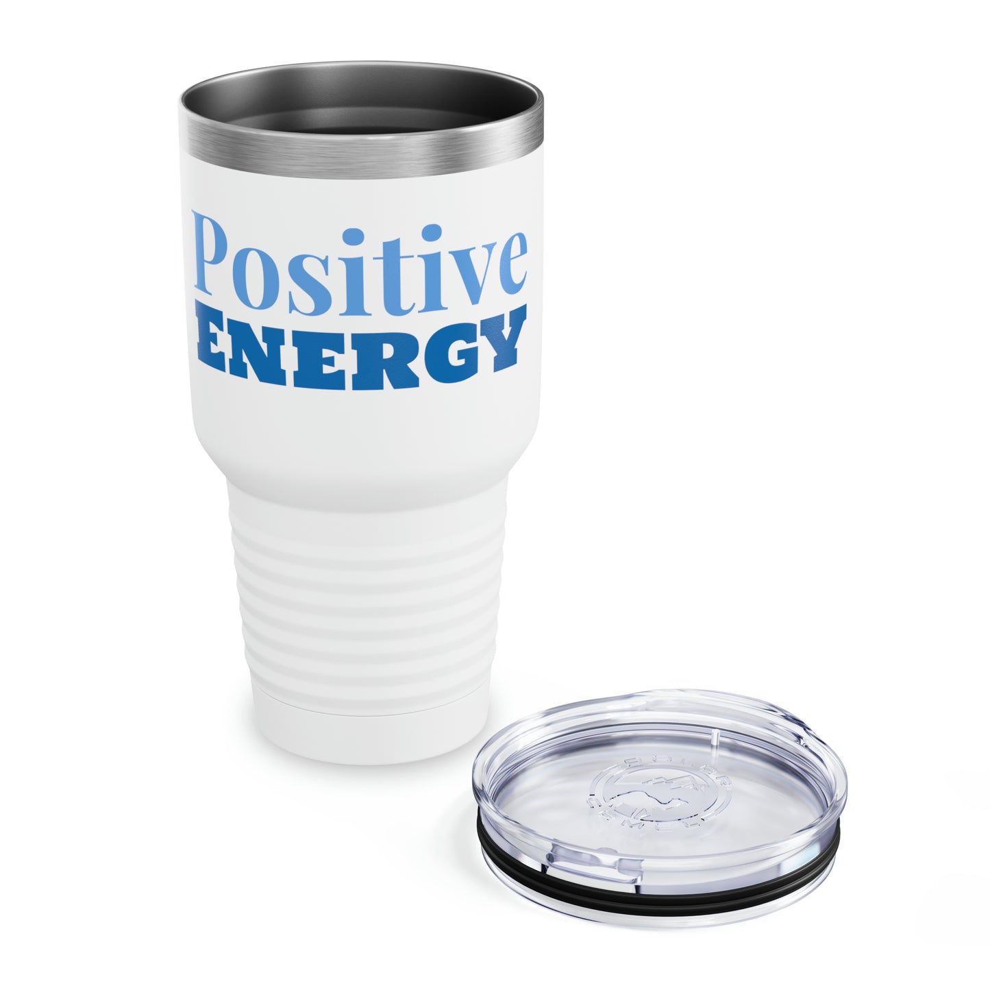 Positive Energy Stainless Steel Water Bottle, Sports Lid